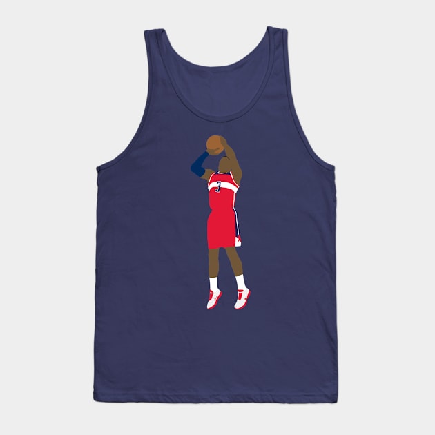 Bradley Beal Jumpshot Tank Top by xRatTrapTeesx